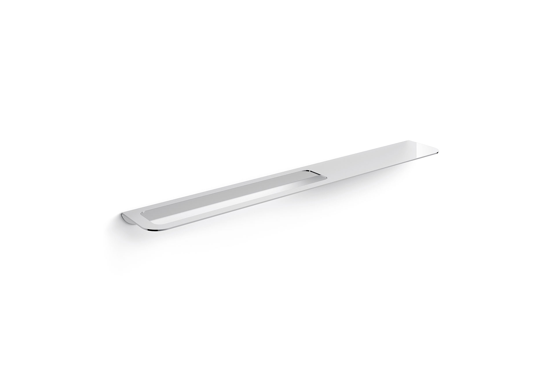 Towel holder and accessories bar 800 mm, left hole