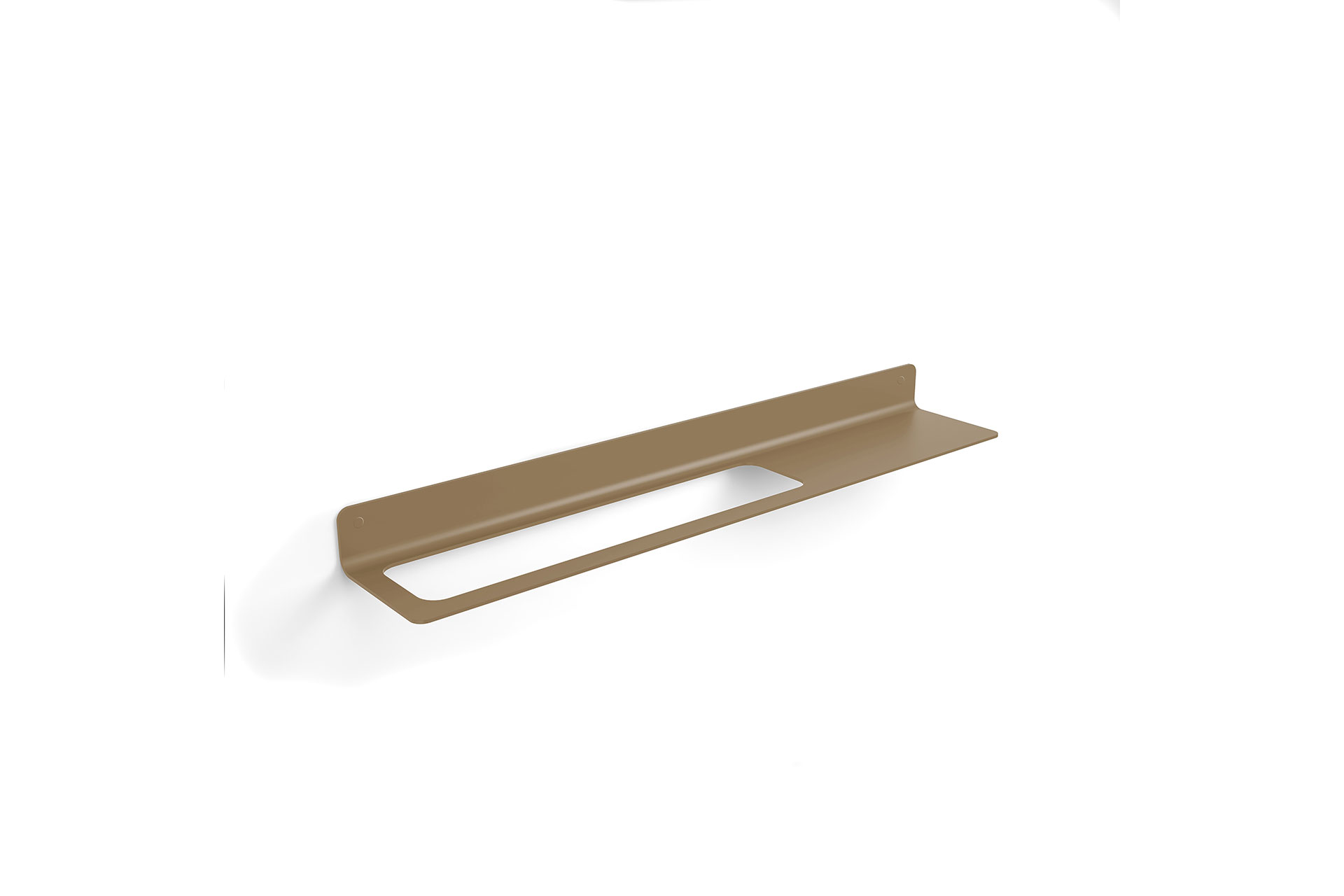 Towel holder and accessories bar 634 mm, left hole