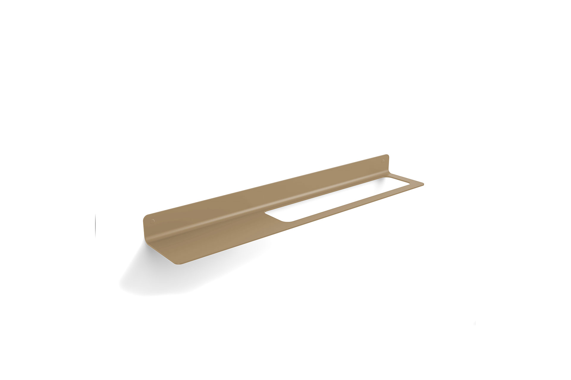 Towel holder and accessories bar 634 mm, right hole
