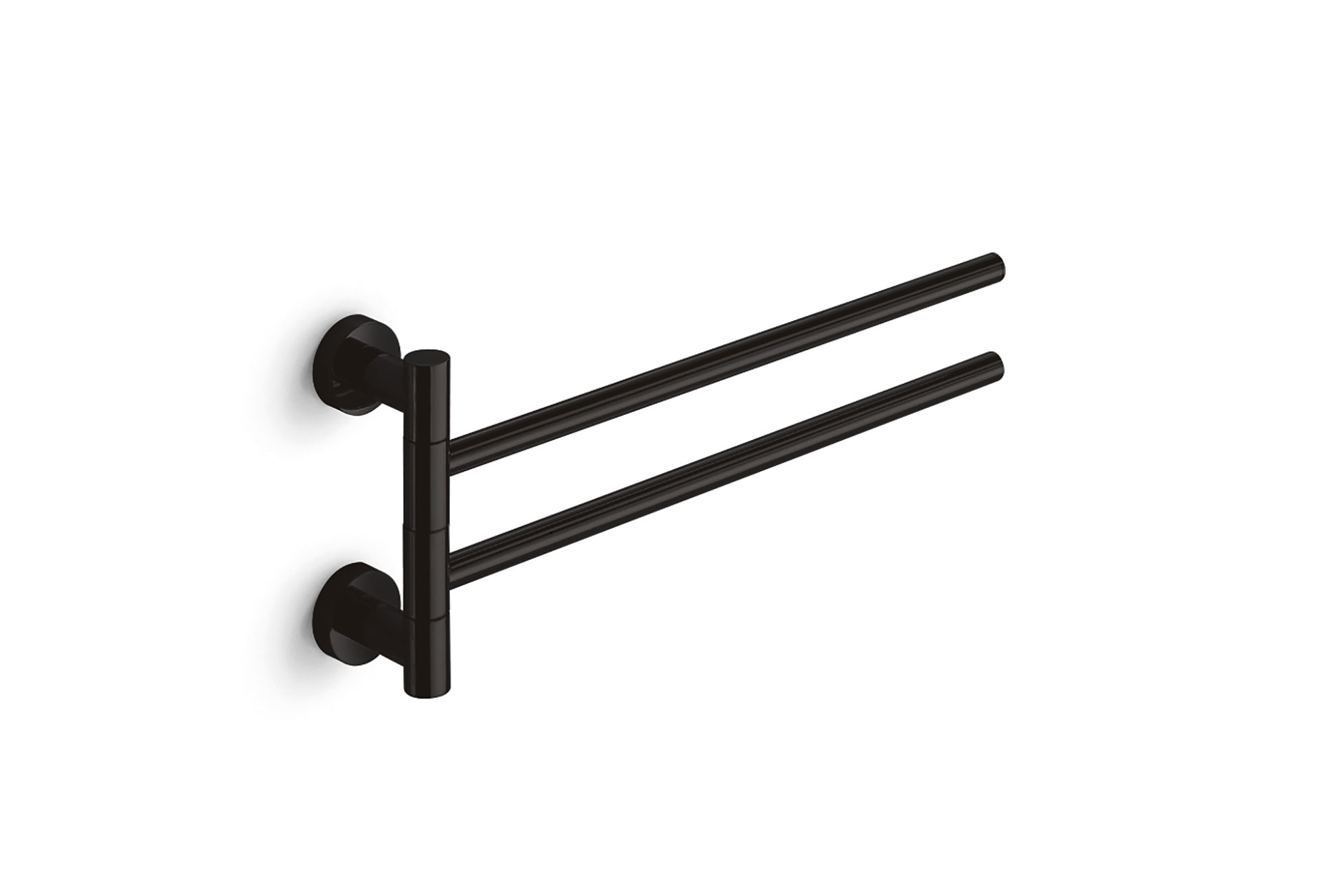 Double jointed towel rail
