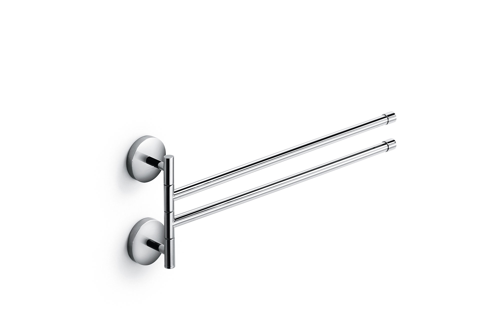 Double jointed towel rail