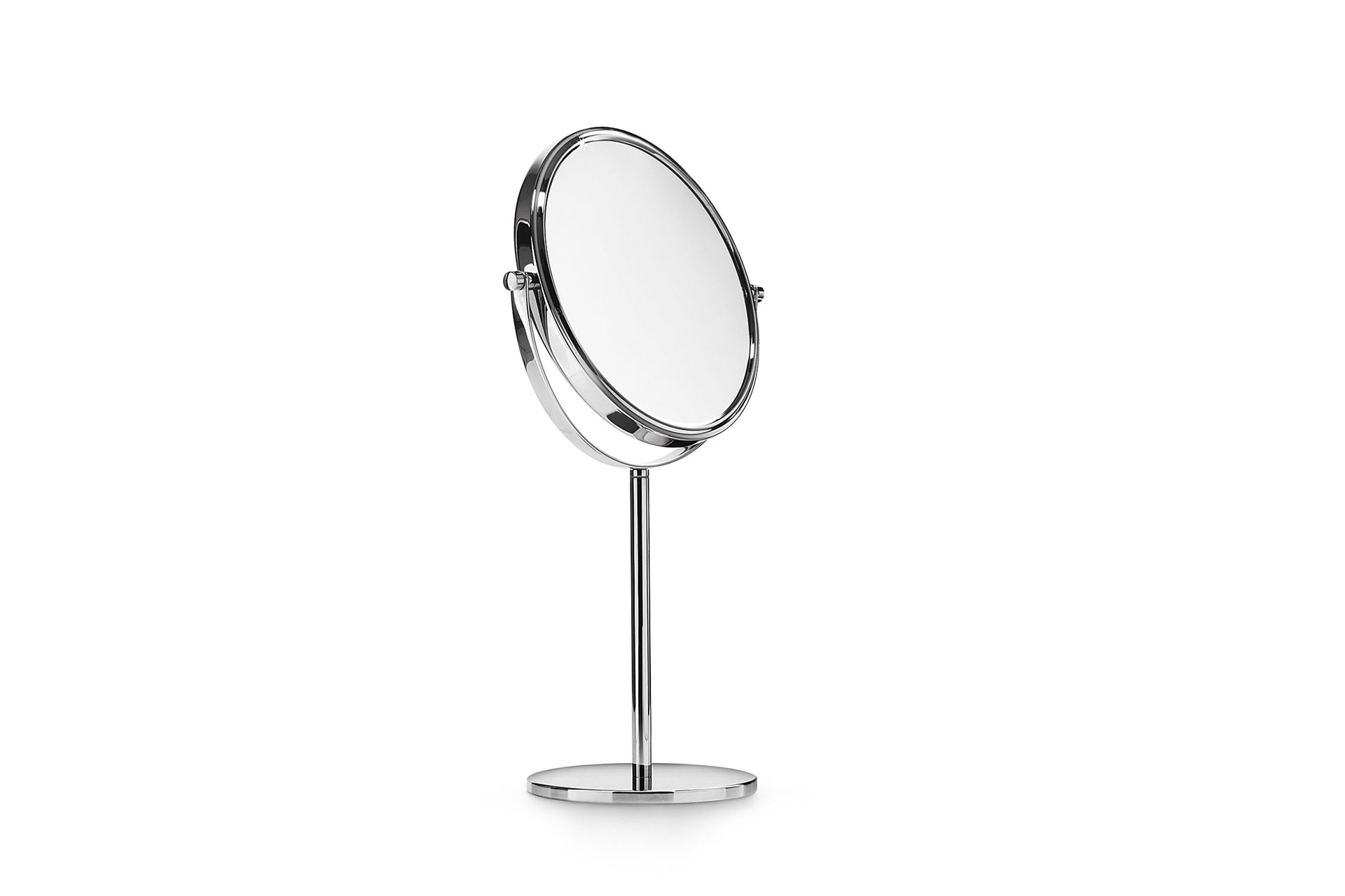 Table mirror, 1 side magnifying 3x, 1side true image